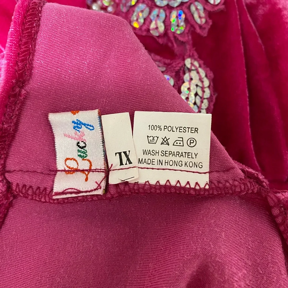 Lucky Angel Ice Skating Competition Dress Pink - Picture 12 of 12